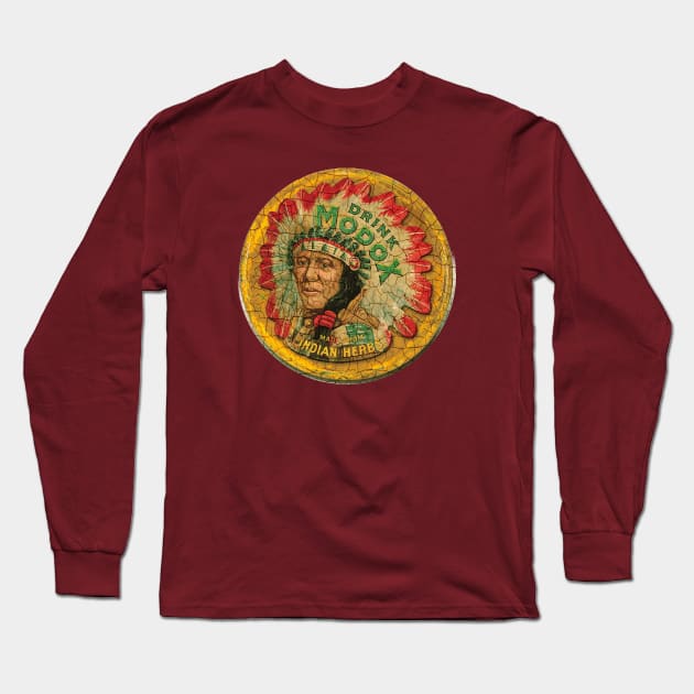 Drink Modox Long Sleeve T-Shirt by Midcenturydave